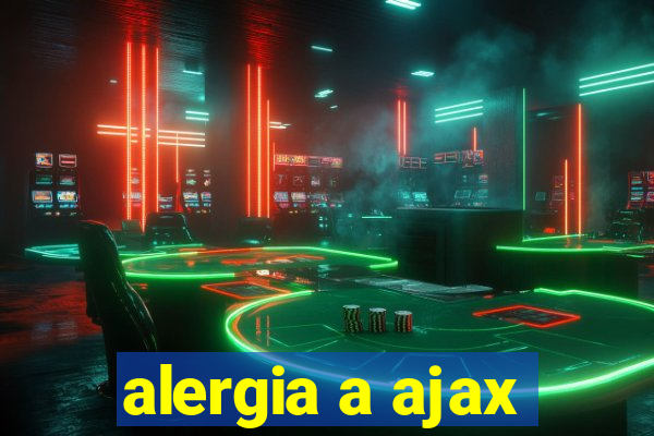 alergia a ajax